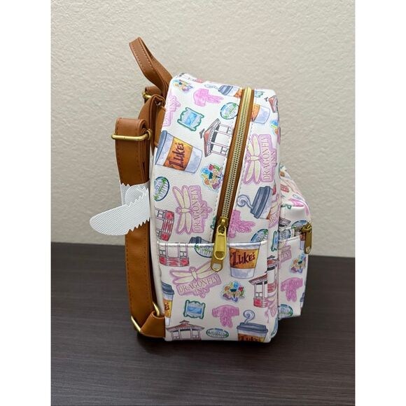 Loungefly Gilmore Girls Stars Hollow Icons Mini Backpack
